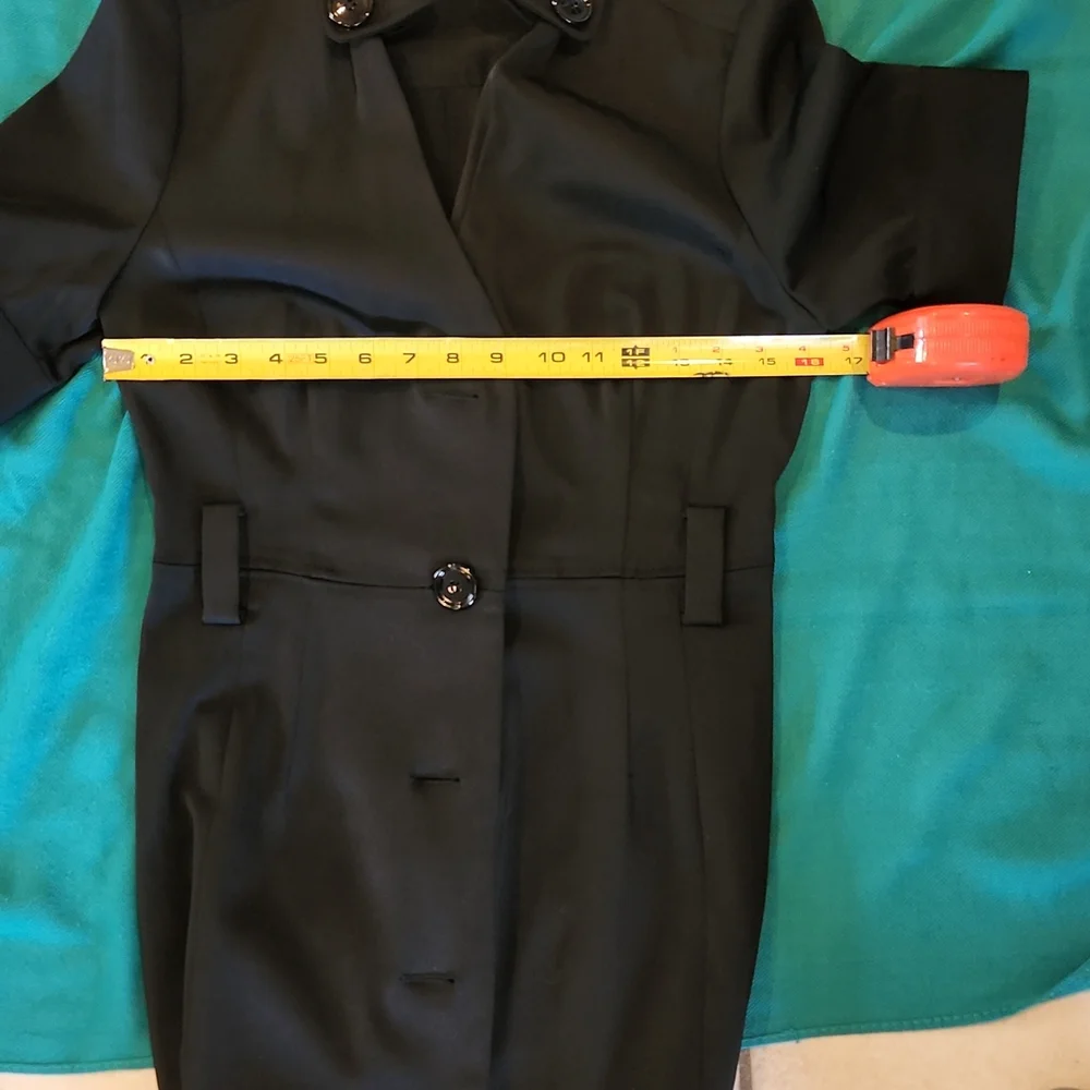 Zara exquisite material blk dress, M - Picture 14 of 15